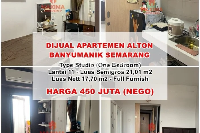 Siap Milik Apartemen 0 Kamar Tidur, 1 Kamar Mandi di Tembalang, Semarang Siap Milik Apartemen 0 Kamar Tidur, 1 Kamar Mandi di Tembalang, Semarang
