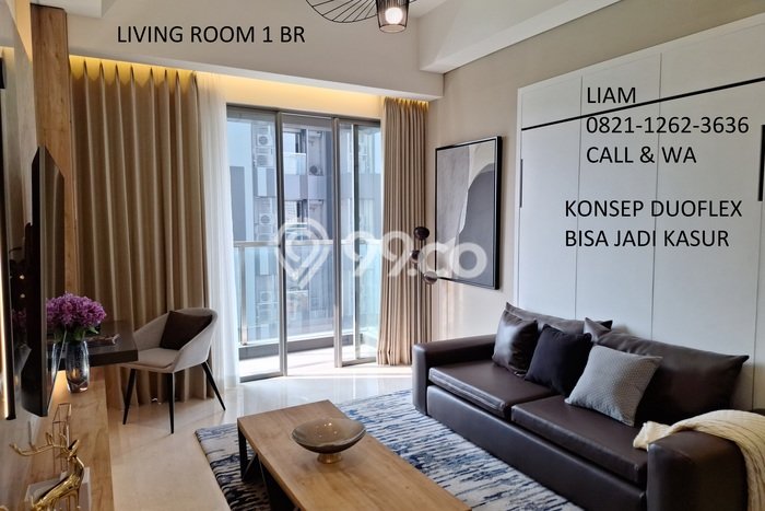 Siap Huni Apartemen Prestisius di Thamrin 1 Kamar & 1 Kamar Mandi Siap Huni Apartemen Prestisius di Thamrin 1 Kamar & 1 Kamar Mandi