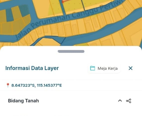 Lahan Dijual Lokasi Strategis di Badung dengan Luas 304m2 Lahan Dijual Lokasi Strategis di Badung dengan Luas 304m2