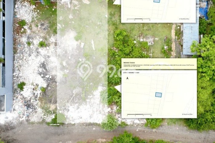 Tanah Dijual di Badung Seluas 291m2 Strategis Tanah Dijual di Badung Seluas 291m2 Strategis