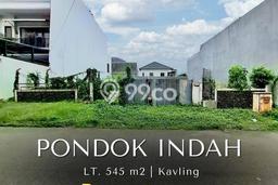 Kavling Tanah untuk Dijual di Pondok Indah, Jakarta Selatan, Luas 545m2 Kavling Tanah untuk Dijual di Pondok Indah, Jakarta Selatan, Luas 545m2