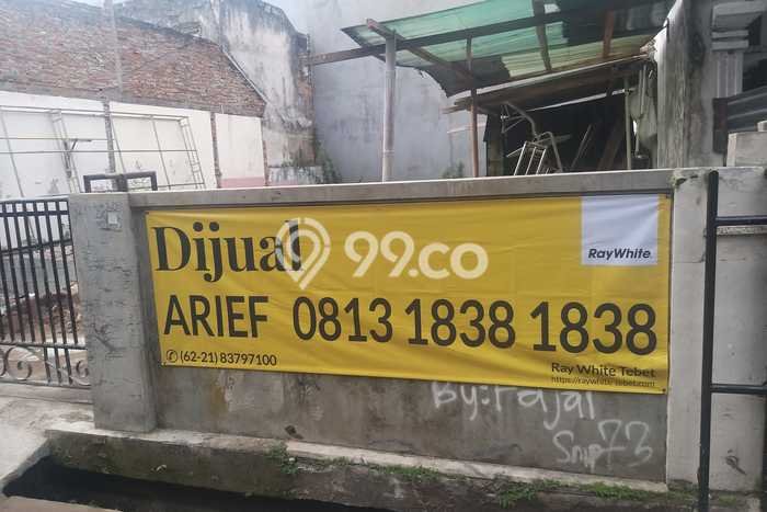 Jarang Ada! Tanah di Tebet Punya Luas 130m2 - Jarang Ada! Tanah di Tebet Punya Luas 130m2 -