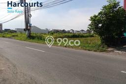 Tanah Dijual Lokasi Gentan, Solo dengan Luas Tanah 2213m2 dan Status - Tanah Dijual Lokasi Gentan, Solo dengan Luas Tanah 2213m2 dan Status -