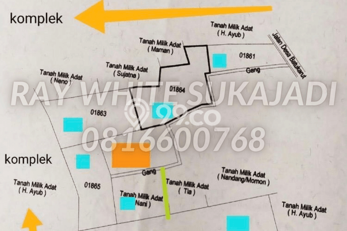 Tanah Dijual Lokasi Banjaran, Bandung dengan Luas Tanah 3689m2 dan Status SHM Tanah Dijual Lokasi Banjaran, Bandung dengan Luas Tanah 3689m2 dan Status SHM