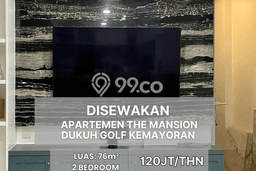 Disewakan Apartemen Minimalis 76m2 Punya 2 KT, 2 KM, Lokasi di Kemayoran Disewakan Apartemen Minimalis 76m2 Punya 2 KT, 2 KM, Lokasi di Kemayoran