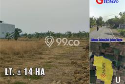 Tanah Kawasan Cerme, Luas 140000m2m², Dekat Jalan Utama Tanah Kawasan Cerme, Luas 140000m2m², Dekat Jalan Utama