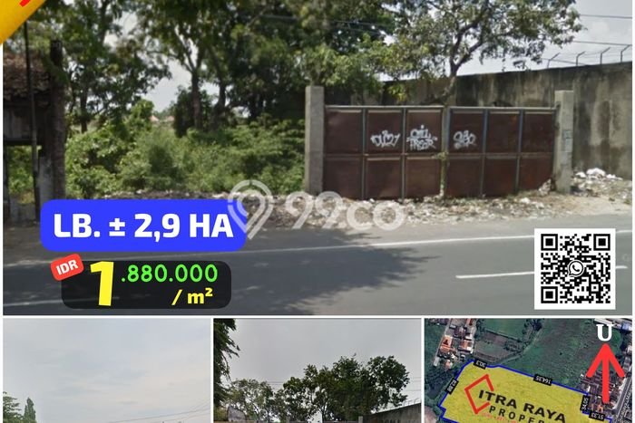 Jual Tanah di Gempol, Luas 29202m2m², Lokasi Potensial Jual Tanah di Gempol, Luas 29202m2m², Lokasi Potensial