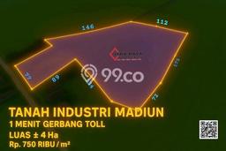 Kavling Tanah Dijual di Madiun Madiun Spesifikasi 40000m2 Kavling Tanah Dijual di Madiun Madiun Spesifikasi 40000m2