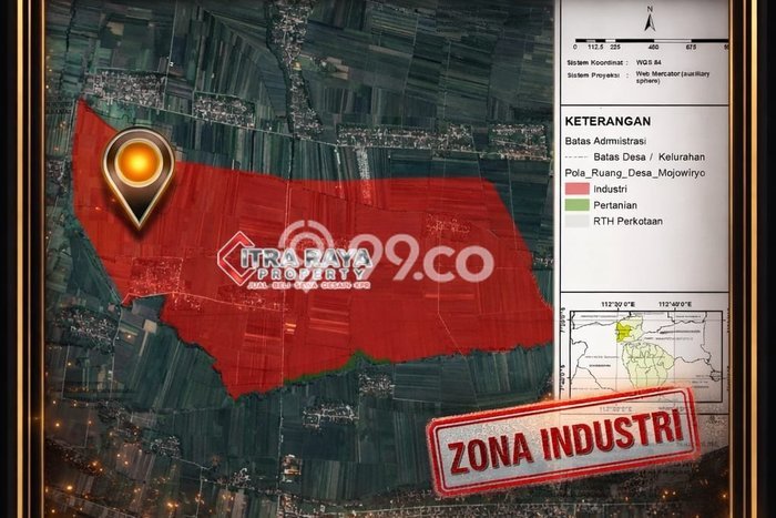 Tanah Strategis Dijual di Kemlagi Mojokerto 50000m2 Tanah Strategis Dijual di Kemlagi Mojokerto 50000m2