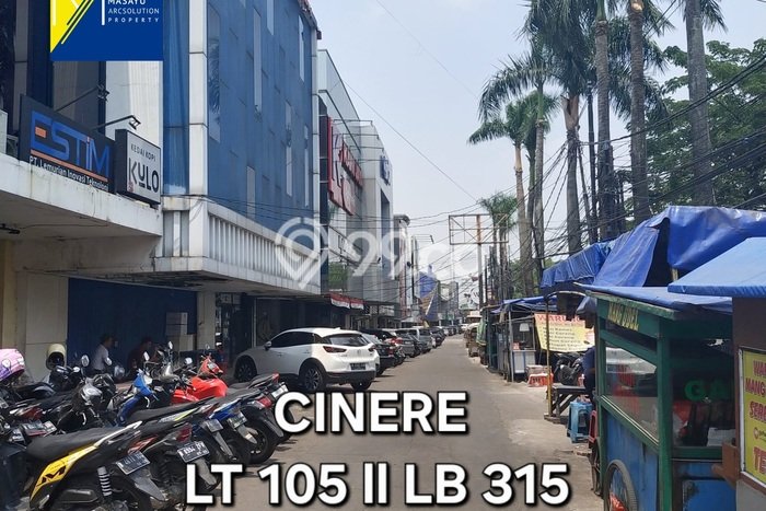 Area Ramai! Ruko Dijual di Cinere untuk Bisnis Luas Bangunan 315m2 Area Ramai! Ruko Dijual di Cinere untuk Bisnis Luas Bangunan 315m2