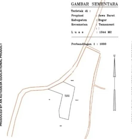 Kavling Tanah Dijual di Bogor Barat Bogor Spesifikasi 1044m2 Kavling Tanah Dijual di Bogor Barat Bogor Spesifikasi 1044m2