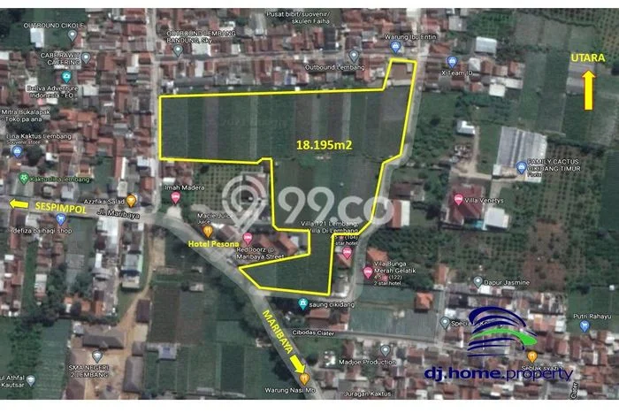 Kavling Tanah Dijual di Lembang Bandung Barat Spesifikasi 18195m2 Kavling Tanah Dijual di Lembang Bandung Barat Spesifikasi 18195m2