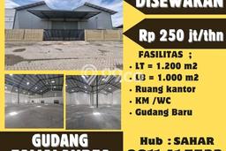 Gudang disewakan lokasi strategis Tamalanrea Makassar 1000m2 Gudang disewakan lokasi strategis Tamalanrea Makassar 1000m2