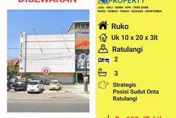 Untuk Disewa Ruko di Mamajang Makassar LT 600m2, LB 600m2 Untuk Disewa Ruko di Mamajang Makassar LT 600m2, LB 600m2