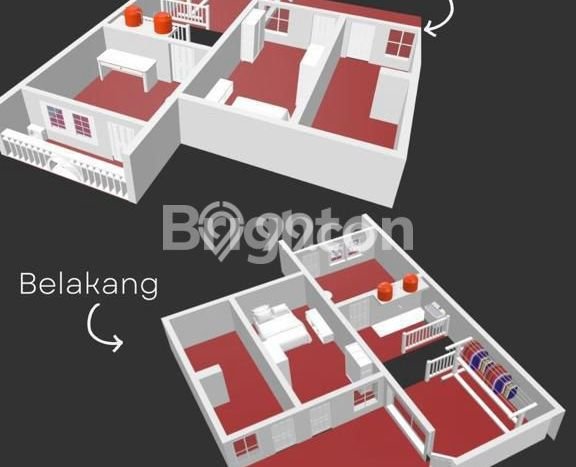 Rumah Modern 3 KT di Jati Asih Bekasi Unfurnished Rumah Modern 3 KT di Jati Asih Bekasi Unfurnished