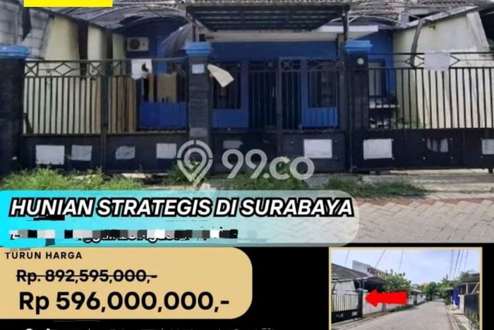 PROPERTI PILIHAN! Rumah Nyaman area Karangpilang, Luas 135m² Bangunan 87m² PROPERTI PILIHAN! Rumah Nyaman area Karangpilang, Luas 135m² Bangunan 87m²
