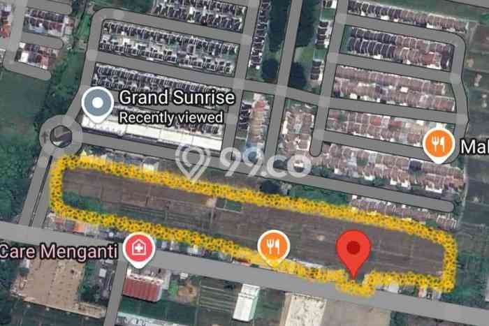 Lahan Dijual Lokasi Menganti, Gresik dengan Luas Tanah 18000m2 dan Status SHM Lahan Dijual Lokasi Menganti, Gresik dengan Luas Tanah 18000m2 dan Status SHM