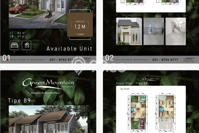 Rumah Minimalis 3 KT LT 126m2 di Sentul City Rumah Minimalis 3 KT LT 126m2 di Sentul City