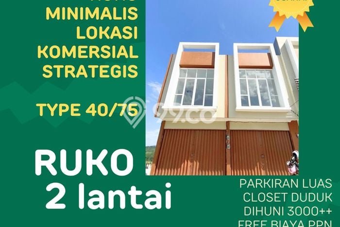 Unit Ruko Dijual di Citeureup Bogor Luas Bangunan 40m2 Unit Ruko Dijual di Citeureup Bogor Luas Bangunan 40m2