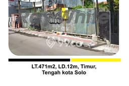 Tanah Dijual Lokasi Laweyan, Surakarta dengan Luas Tanah 471m2 dan Status - Tanah Dijual Lokasi Laweyan, Surakarta dengan Luas Tanah 471m2 dan Status -
