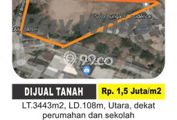 Kavling Tanah di Jebres Dijual Luas 344m2 Legalitas - Kavling Tanah di Jebres Dijual Luas 344m2 Legalitas -