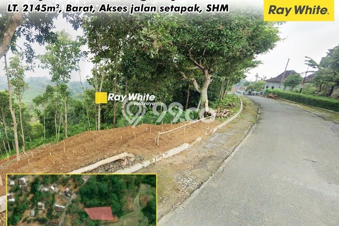 Lahan untuk Dijual di Jatiyoso Karanganyar Luas 2145m2 Lahan untuk Dijual di Jatiyoso Karanganyar Luas 2145m2