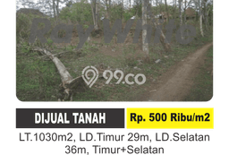 Tanah untuk Dijual Lokasi Gondangrejo, Karanganyar Luas 1030m2 - Tanah untuk Dijual Lokasi Gondangrejo, Karanganyar Luas 1030m2 -