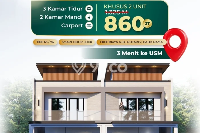 Jual Rumah Favorit Siap Huni LB 65m2 di Gayamsari, Semarang Jual Rumah Favorit Siap Huni LB 65m2 di Gayamsari, Semarang
