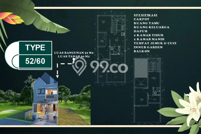 Rumah area Rancaekek, Area Elite LT 30m² Rumah area Rancaekek, Area Elite LT 30m²