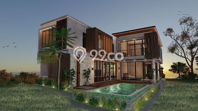 For Sale! Luxury House LT 204m2 Desain Elegan di Canggu For Sale! Luxury House LT 204m2 Desain Elegan di Canggu