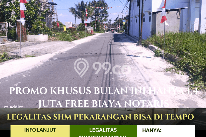 Tanah Kavling untuk Dijual di Pakem Sleman 132m2 Tanah Kavling untuk Dijual di Pakem Sleman 132m2