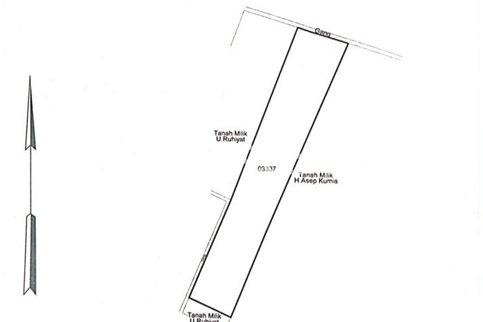 Tanah di Bojongsoang, Bandung Luas 2464m2 Dijual Segera Tanah di Bojongsoang, Bandung Luas 2464m2 Dijual Segera