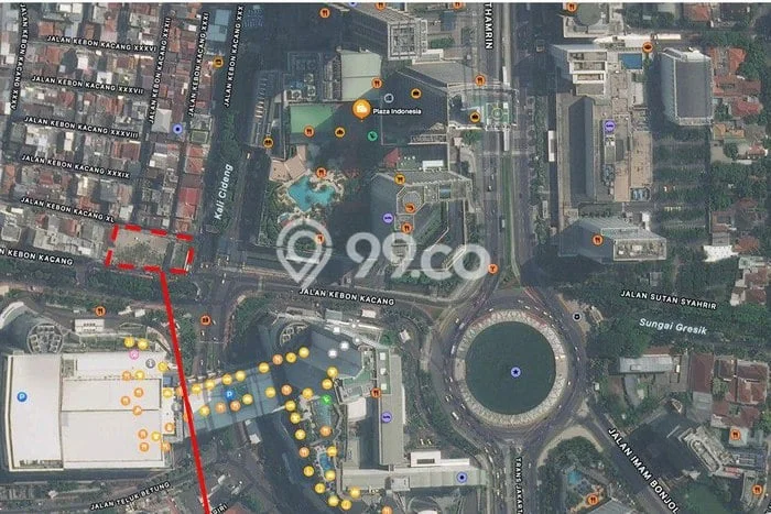 Tanah Kavling Dijual di Jakarta Pusat dengan Spesifikasi 2030m2 Tanah Kavling Dijual di Jakarta Pusat dengan Spesifikasi 2030m2