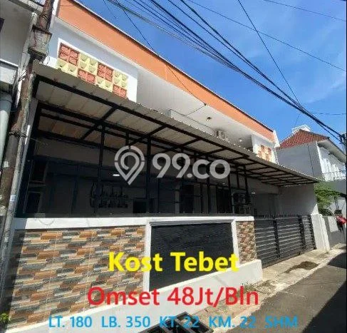 Dijual Kost Strategis di Tebet, Jakarta Selatan 23 KT, 23 KM, Luas Bangunan 350m2 Dijual Kost Strategis di Tebet, Jakarta Selatan 23 KT, 23 KM, Luas Bangunan 350m2