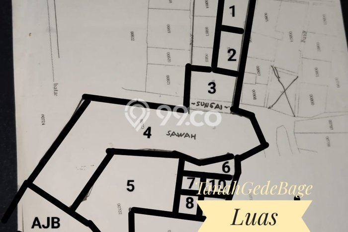 Lahan Dijual Lokasi Strategis di Bandung dengan Luas 13000m2 Lahan Dijual Lokasi Strategis di Bandung dengan Luas 13000m2