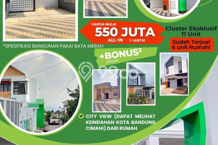 Rumah Luas Asri 2 KT Siap Pakai di Cihanjuang Bandung Rumah Luas Asri 2 KT Siap Pakai di Cihanjuang Bandung