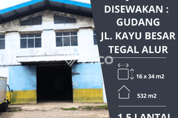 Unit Gudang Dijual di Cengkareng Jakarta Barat 532m2 Unit Gudang Dijual di Cengkareng Jakarta Barat 532m2