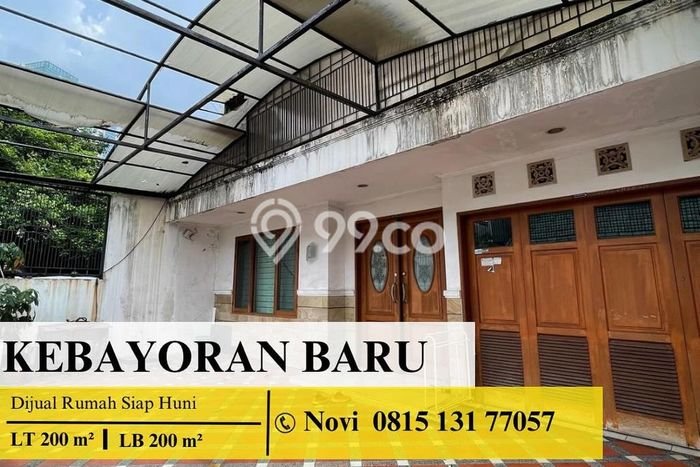 Rumah Eksklusif Siap Huni LT 200m2 di Kebayoran Baru, Jakarta Selatan Rumah Eksklusif Siap Huni LT 200m2 di Kebayoran Baru, Jakarta Selatan