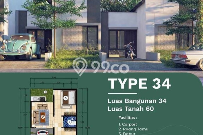 Jual Rumah Harga Miring Lumajang Punya 2 KT & LT 72m2 Jual Rumah Harga Miring Lumajang Punya 2 KT & LT 72m2