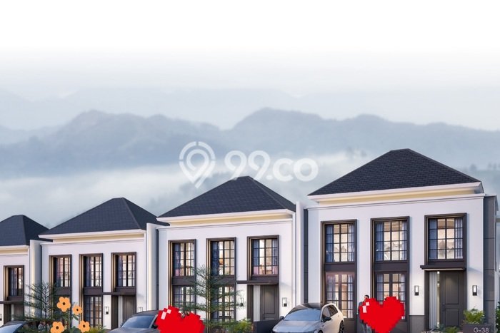 Rumah Modern 2 KT di Sentul City Bogor Unfurnished Rumah Modern 2 KT di Sentul City Bogor Unfurnished