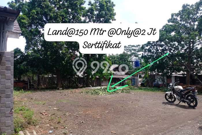 Tanah Dijual di Bogor Seluas 150m2 Strategis Tanah Dijual di Bogor Seluas 150m2 Strategis