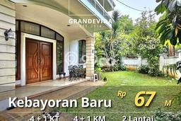 Hunian Eksklusif Siap Huni LT 1045m2 di Kebayoran Baru, Jakarta Selatan Hunian Eksklusif Siap Huni LT 1045m2 di Kebayoran Baru, Jakarta Selatan