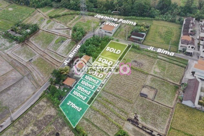 Dijual Tanah Lokasi Belalang, Tabanan Seluas 100m2 Dijual Tanah Lokasi Belalang, Tabanan Seluas 100m2