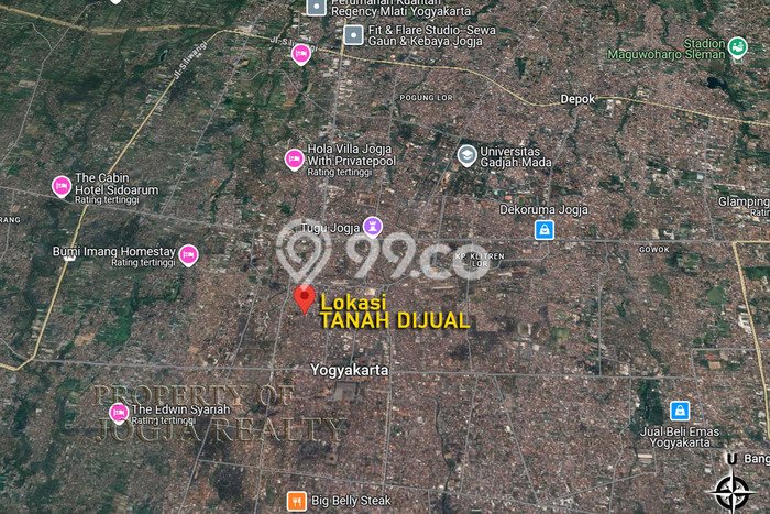 PRIME LOCATION! Tanah Kawasan Gedong Tengen, Luas 369m², Cocok untuk Investasi PRIME LOCATION! Tanah Kawasan Gedong Tengen, Luas 369m², Cocok untuk Investasi