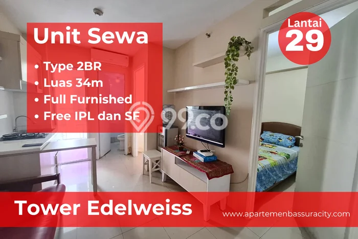 Apartemen Premium di Jatinegara, 2 KT, Luas 34m², Siap Ditempati Apartemen Premium di Jatinegara, 2 KT, Luas 34m², Siap Ditempati