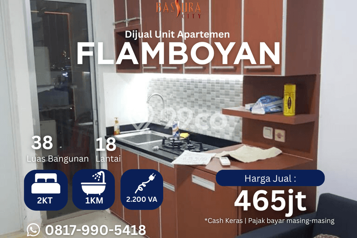 Apartemen Minimalis di Jatinegara Jakarta Timur dengan 2 KT & 1 KM Apartemen Minimalis di Jatinegara Jakarta Timur dengan 2 KT & 1 KM