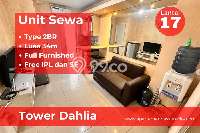 Apartemen di Jatinegara, 2 KT, Luas 34m², Prime Location Apartemen di Jatinegara, 2 KT, Luas 34m², Prime Location