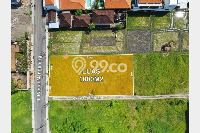 Tanah Dijual di Badung Seluas 1000m2 Strategis Tanah Dijual di Badung Seluas 1000m2 Strategis