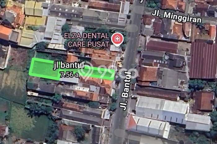 Tanah untuk Dijual di Mantrijeron Yogyakarta Luas 860m2 Tanah untuk Dijual di Mantrijeron Yogyakarta Luas 860m2