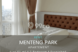 Sewa Apartemen Minimalis 61m2 Punya 2 KT, 0 KM, Lokasi di Menteng Sewa Apartemen Minimalis 61m2 Punya 2 KT, 0 KM, Lokasi di Menteng